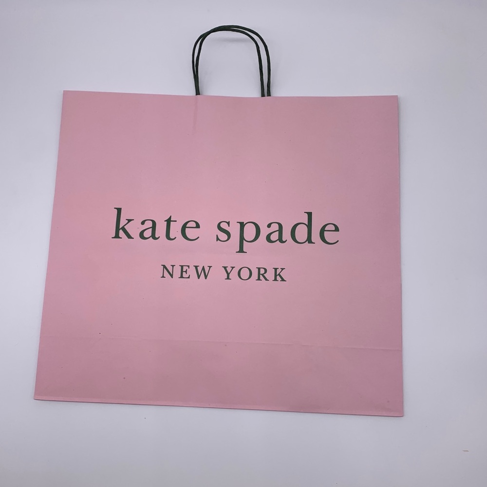 Kate Spade Pink Paper Bag Extra Large